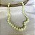 Colar Murano Pedra Ibiza - G - Verde Menta - Imagem 2
