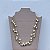 Choker Cora Quadruplo Pérola Shell - 35 cm - Imagem 1