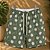 Short Praia Treviso - Verde com Branco - Imagem 1