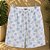 Short Praia Ravello - Branco com Azul - Imagem 1