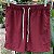 Short Praia Rimini - Liso Vinho - Imagem 1