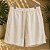 Short Bolzano - Linho Creme - Imagem 1