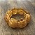 Bracelete de Bolas de Resina - Âmbar - GG - Imagem 1