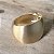 Bracelete Largo Lumière - Curvo - Dourado - Imagem 1