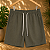 Short Praia Trento - Liso Verde Militar - Imagem 1
