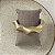Bracelete Lumière Torcido - Fosco - Dourado - Imagem 1