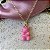 Colar Misturinha Urso - Rosa - Imagem 1