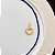 Medalha Amore - P - Dourada - Imagem 1