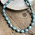 Colar Oval Turquesa - Imagem 1