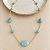 Colar Petra Boho Pedras - Turquesa - Longo - Imagem 1