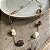 Colar Petra Boho Pedras - Tons Pasteis - Curto - Imagem 1