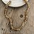 Colar Boho de Resina - Caramelo - Imagem 1