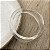 Bracelete Orgânico de Resina - Transparente - Fosco - Imagem 1