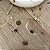 Colar Petra Boho Pedras - Fumê - Longo - Imagem 1