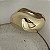 Bracelete Orgânico - Largo - Dourado - Imagem 1