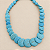 Colar Boho Pastilha - Turquesa - Imagem 1
