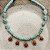 Colar Boho com Gotas - Terracota - Imagem 1