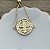 Pulseira Medalha de São Bento - Ajustável - Dourado - Imagem 2