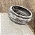 Bracelete Boho Desenhado - Ródio Fosco - Imagem 2