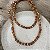 Colar Boho Âmbar com Prata - Longo - Imagem 1