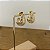 Brinco Gota Aramada - P - Dourado - Imagem 1