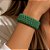 Bracelete Macramê - Verde - Imagem 2