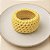 Bracelete Macramê - Amarelo - Imagem 1