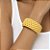 Bracelete Macramê - Amarelo - Imagem 2