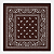 Lenço - Bandana Marrom - Imagem 1