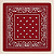 Lenço - Bandana Vermelha - Imagem 1