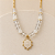Colar Boho Medalha - Cristal - Imagem 1