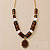 Colar Boho Medalha - Tartaruga - Imagem 1
