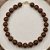Colar Boho Esferas - Café - Imagem 1
