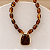 Colar Boho Pedras Max Orgânico - Tartaruga - Imagem 1