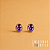 Brinco Afeto Oval - G - Lavanda - Imagem 1