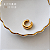 Piercing Liso Puff - Dourado - Imagem 1