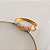 Bracelete Orla Esmaltado Trama Dourada - Nude - Imagem 1