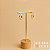 Argola Orla Lisa - M - Dourado - Imagem 1