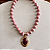 Colar Boho Helena - Rosa com Marsala - Imagem 1