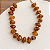 Colar Boho Pedras Orgânicas - Âmbar - Imagem 1
