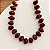 Colar Boho Pedras Orgânicas - Vinho - Imagem 1