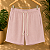 Short - Linho Rosa Seco - Imagem 1
