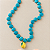 Colar Pastilha com Limão-Siciliano - Boho - Imagem 1