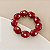 Pulseira Cristina - Marsala - Boho - Imagem 1