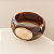 Bracelete Petra de Resina - Tartaruga com Nude - Imagem 1