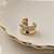 Piercing Duplo Cravejado - Dourado - Imagem 1