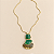 Colar Pedras Resina Max - Verde - Andes - Imagem 1