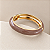 Bracelete Orla Esmaltado - Bege Cintilante - Imagem 1