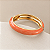 Bracelete Orla Esmaltado - Laranja Cintilante - Imagem 1