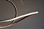 Lustre Led Pendente Design Ambiente Moderno Fita 48w Marrom - Imagem 3